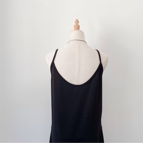 Oak & Fort Black Flowy Jumpsuit - Picture 4 of 9